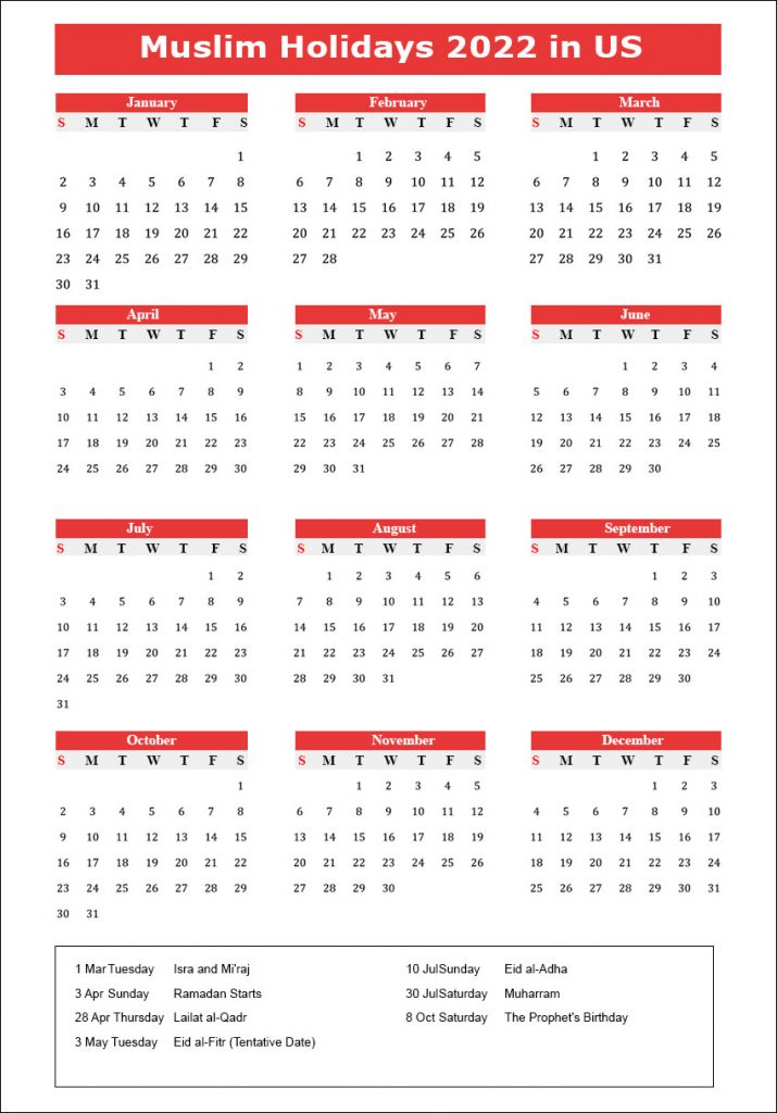 Ramadan 2022 Calendar Usa April 2022 Calendar