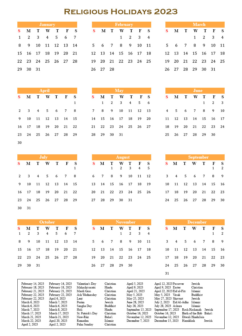 usa-religious-holidays-2023-with-yearly-printable-calendar