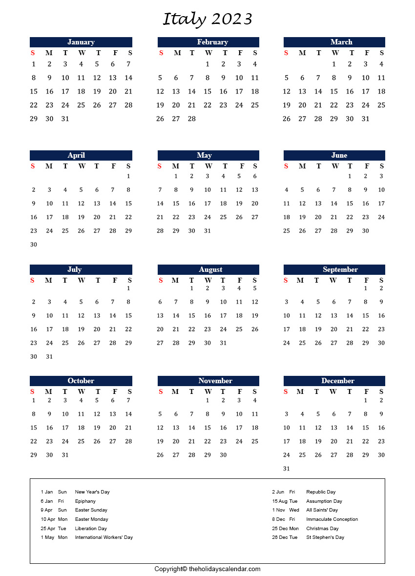 2023 Holidays Archives - The Holidays Calendar